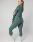 Leggings d'équitation Motion Full Seat (sauge)