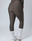 Classic Pull On Riding Leggings (Brown)