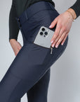 Performance Reithose mit Vollbesatz (Marineblau)