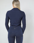 Couche de base technique à performance thermique (bleu marine)