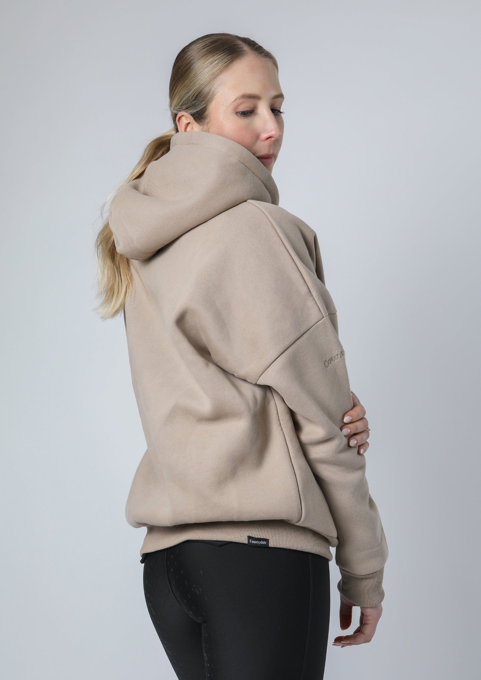 Sweat à capuche Cozi (Beige)