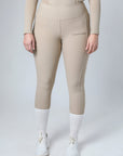 Classic Pull On Riding Leggings (Beige)