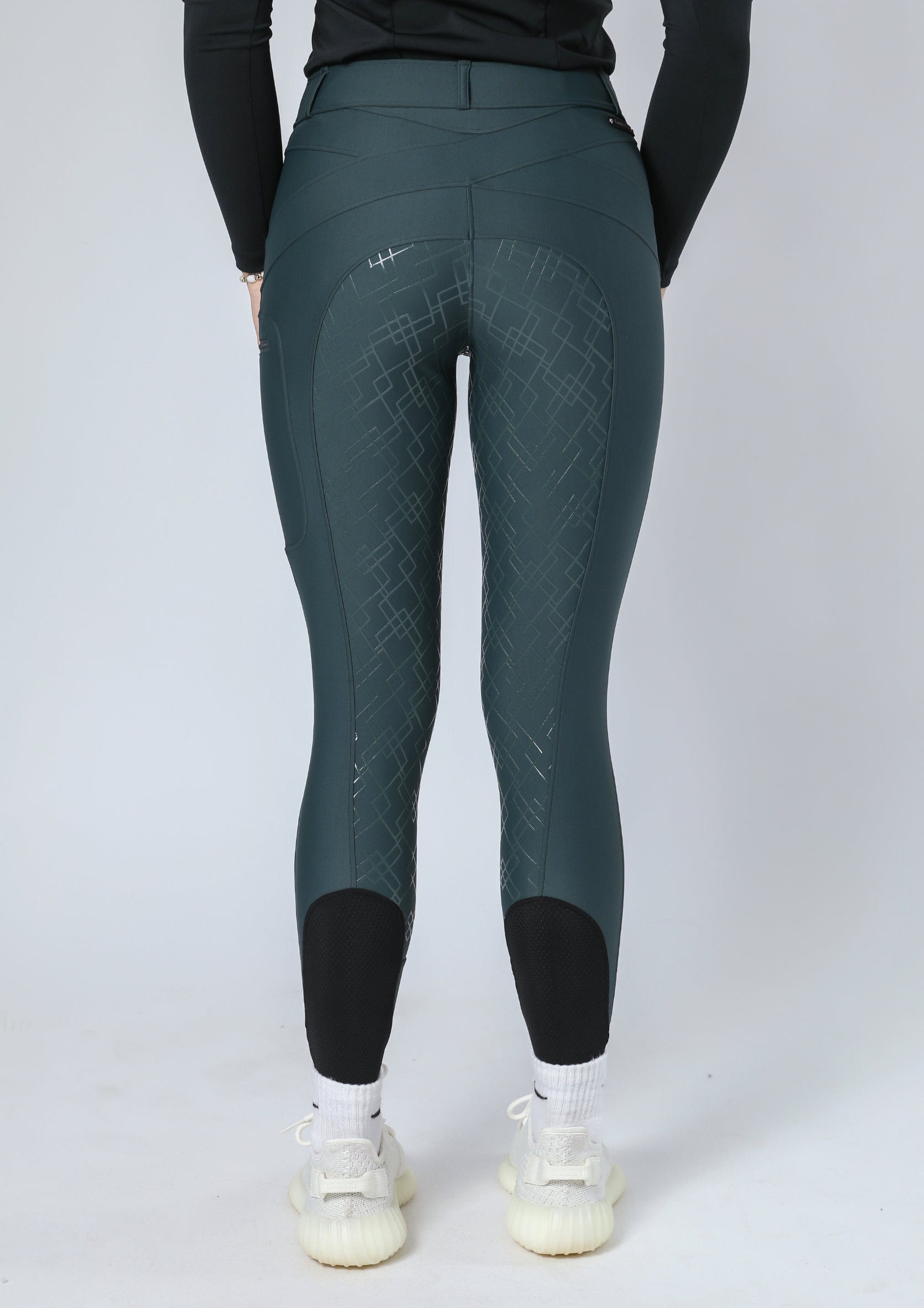Performance Full Seat Riding Breggings (Teal)