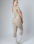 Legging d'équitation Motion Full Seat (Beige)