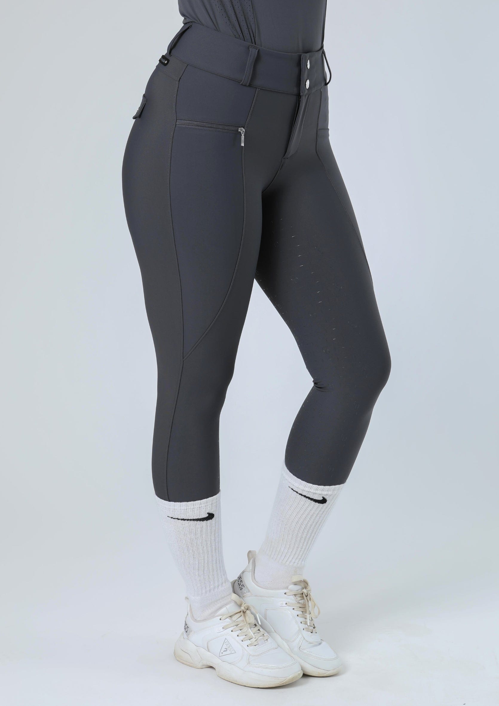 Pantalon d'équitation Protech (Charbon)