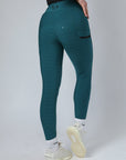 Thermal Performance Full Seat Riding Leggings (Teal)