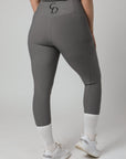 Motion Reitleggings mit Vollbesatz (Grau)