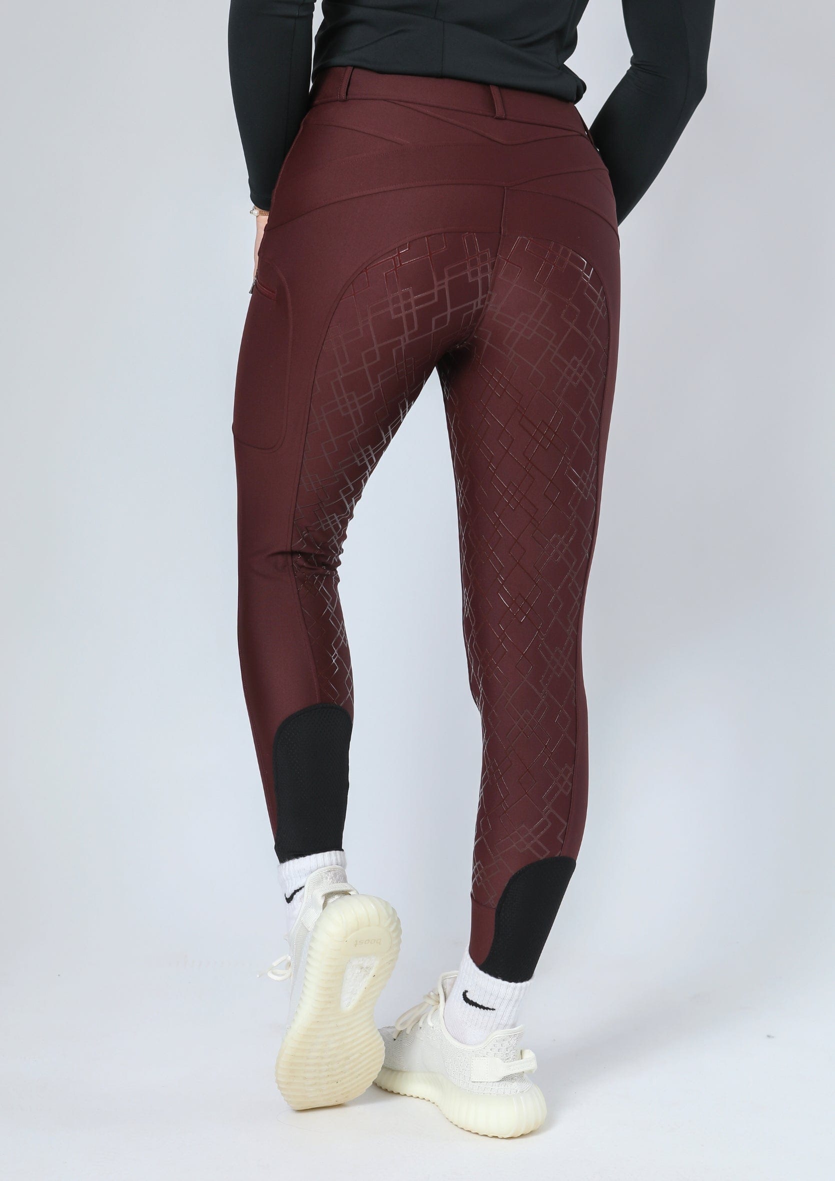 Performance Full Seat Riding Breggings (Wine)