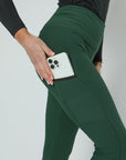 Legging à enfiler au quotidien (vert forêt)