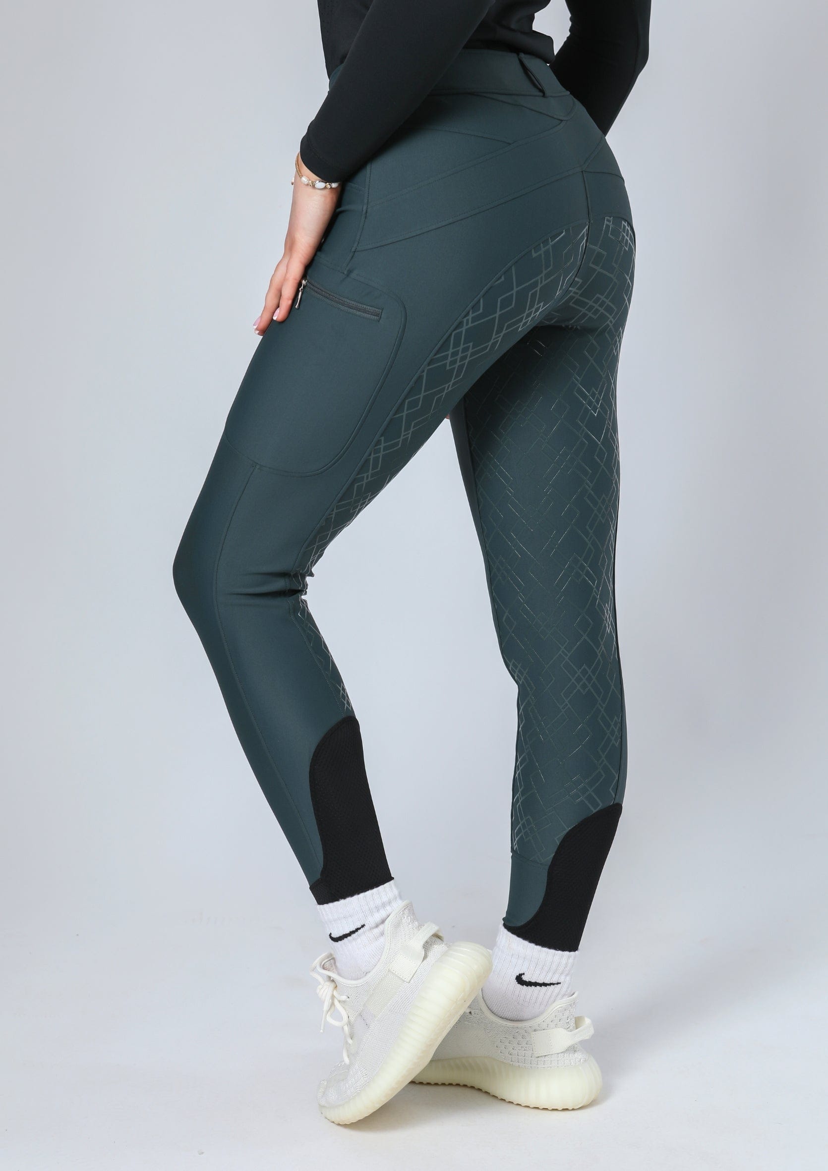 Performance Full Seat Riding Breggings (Teal)
