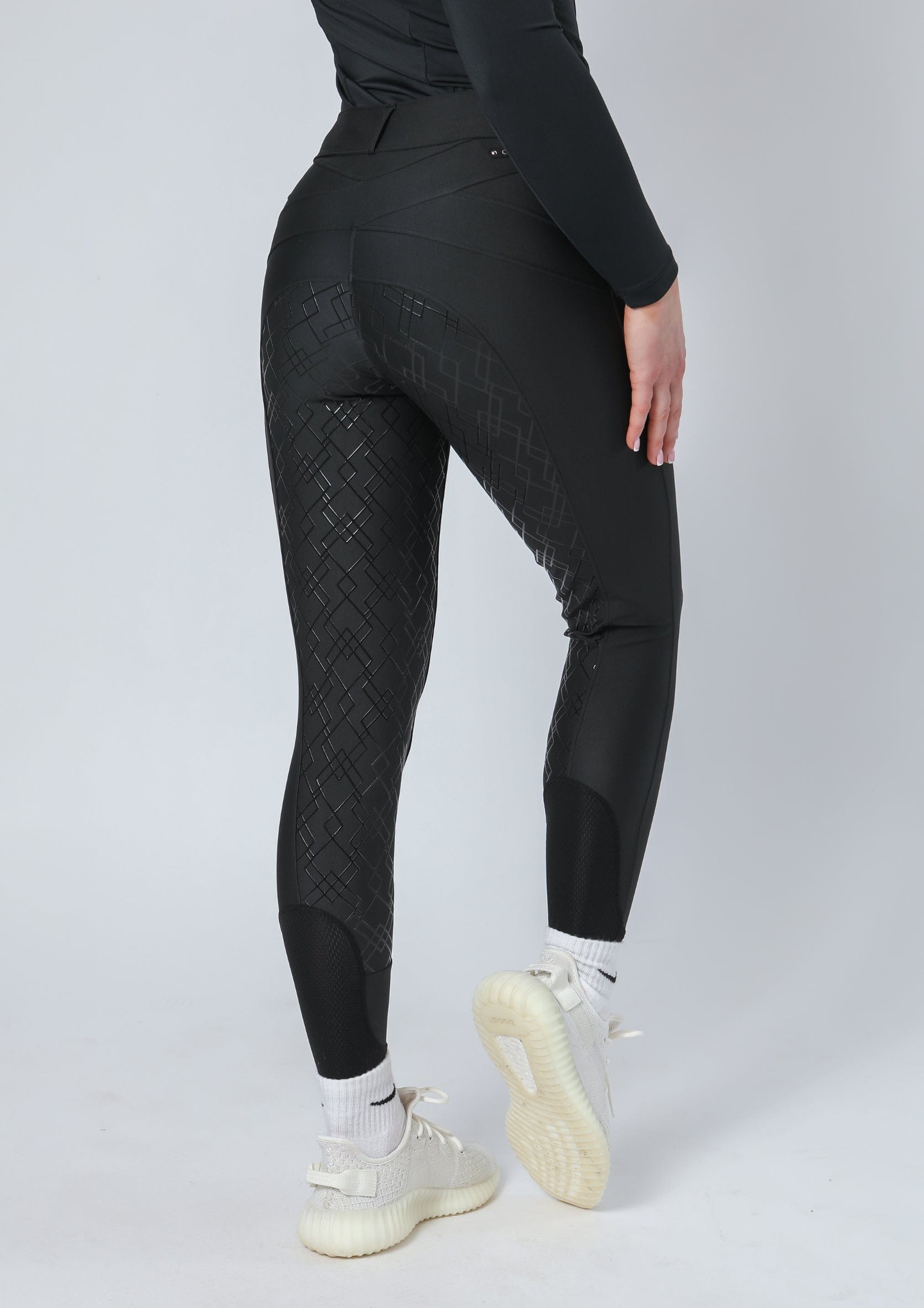 Leggings d'équitation Performance Full Seat (noir)