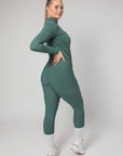 Leggings d'équitation Motion Full Seat (sauge)