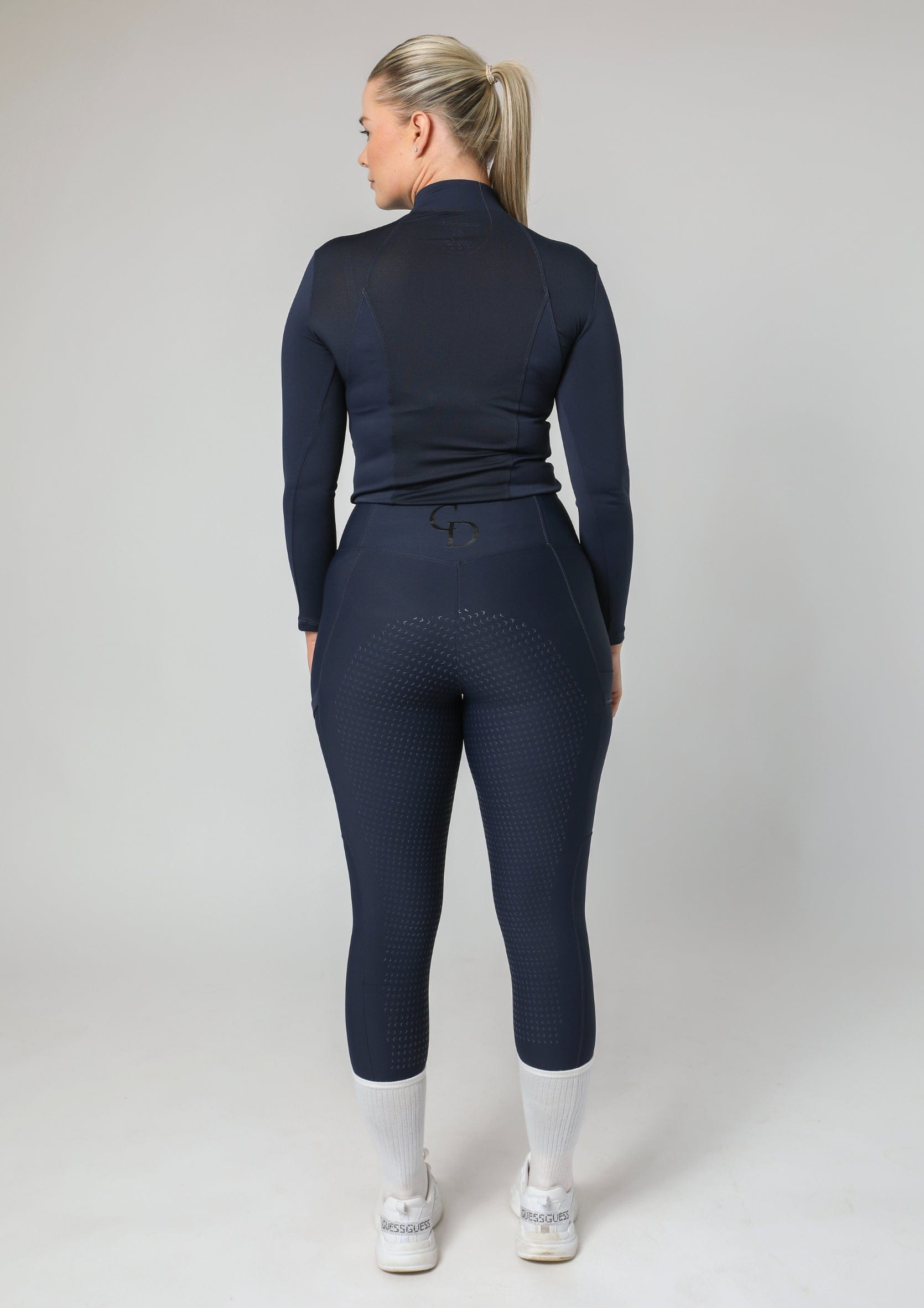 Motion Full Seat Riding Leggings (Navy)