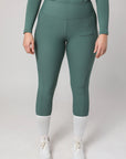 Leggings d'équitation Motion Full Seat (sauge)