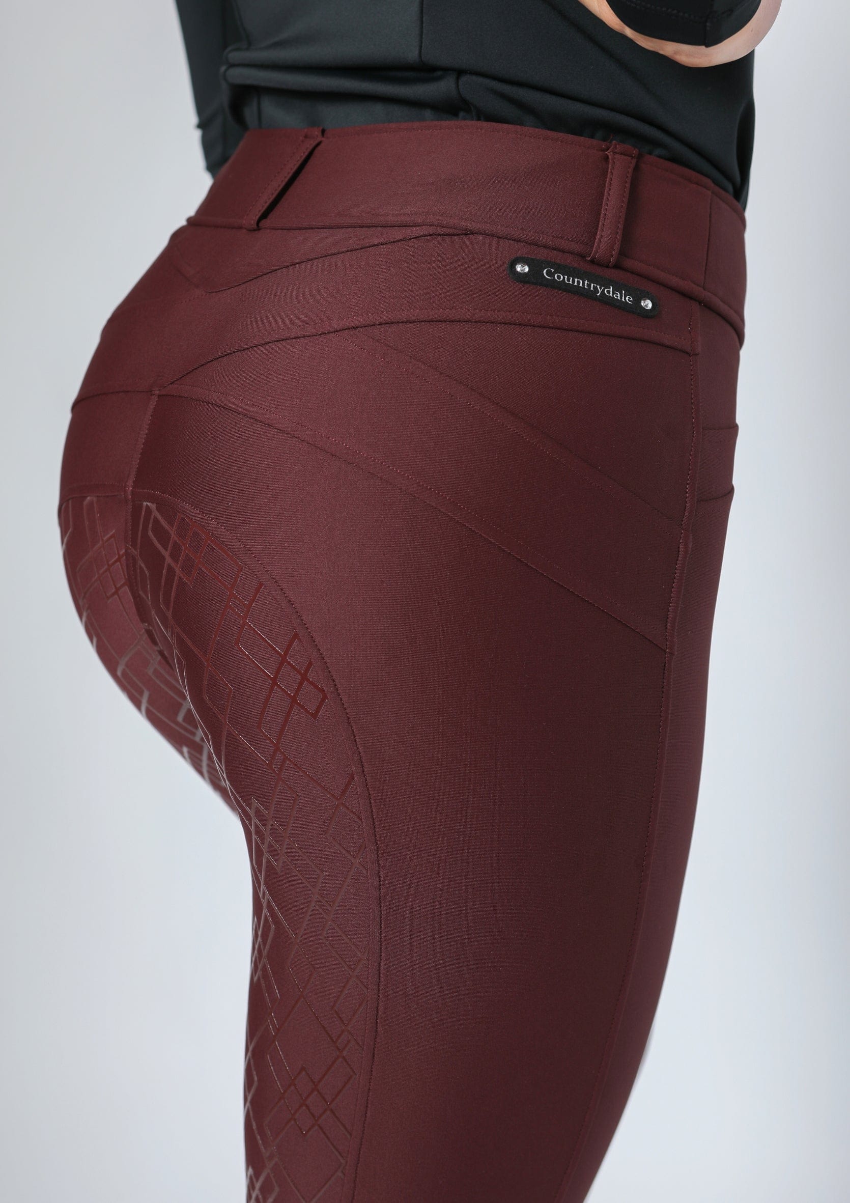 Performance Full Seat Riding Breggings (Wine)