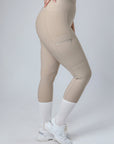Legging d'équitation Motion Full Seat (Beige)
