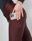 Performance Full Seat Riding Breggings (Wine)