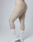 Legging d'équitation Motion Full Seat (Beige)