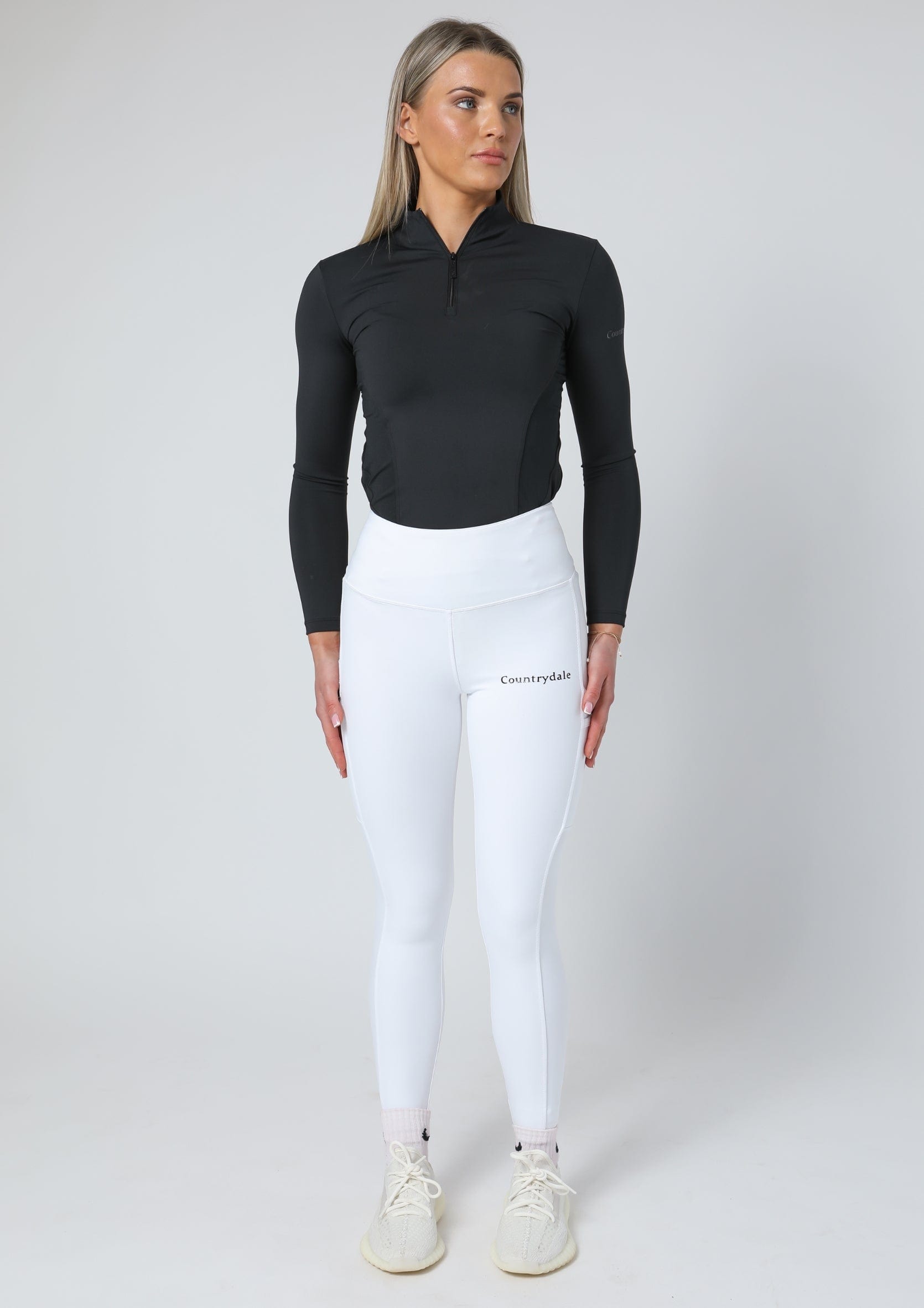 Everyday Pull On Leggings (White)
