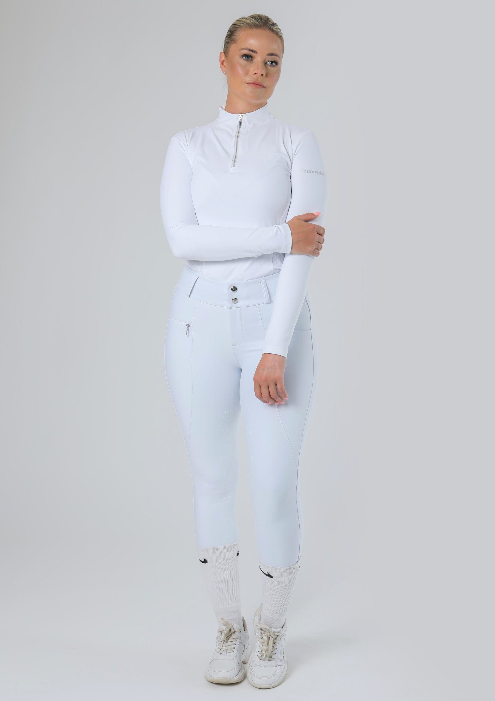 Protech Reithose (Weiß)
