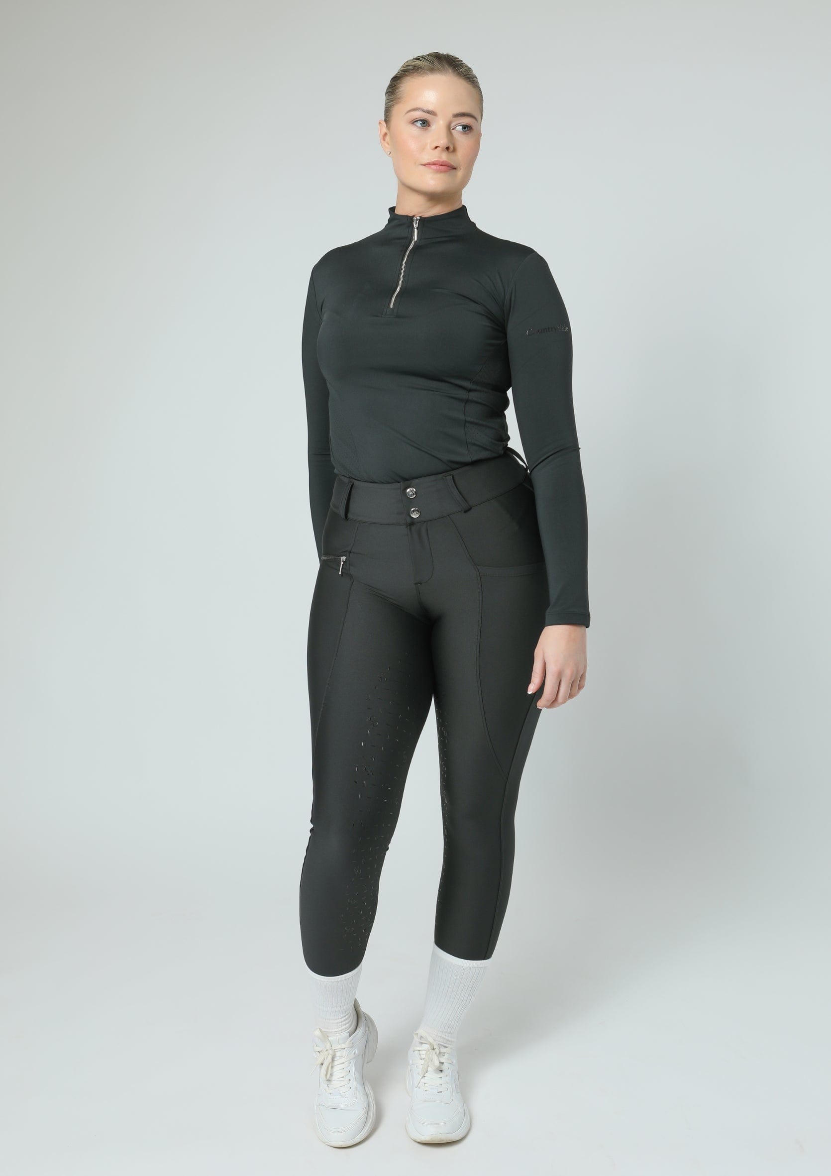 Pantalon d'équitation Protech (Noir)