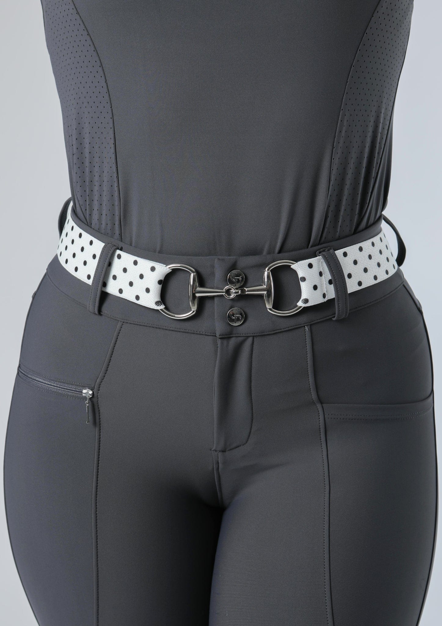 Adjustable Snaffle Belt (Polkadot)
