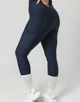 Motion Full Seat Riding Leggings (Navy)