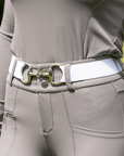 Ceinture à mors réglable (blanche)