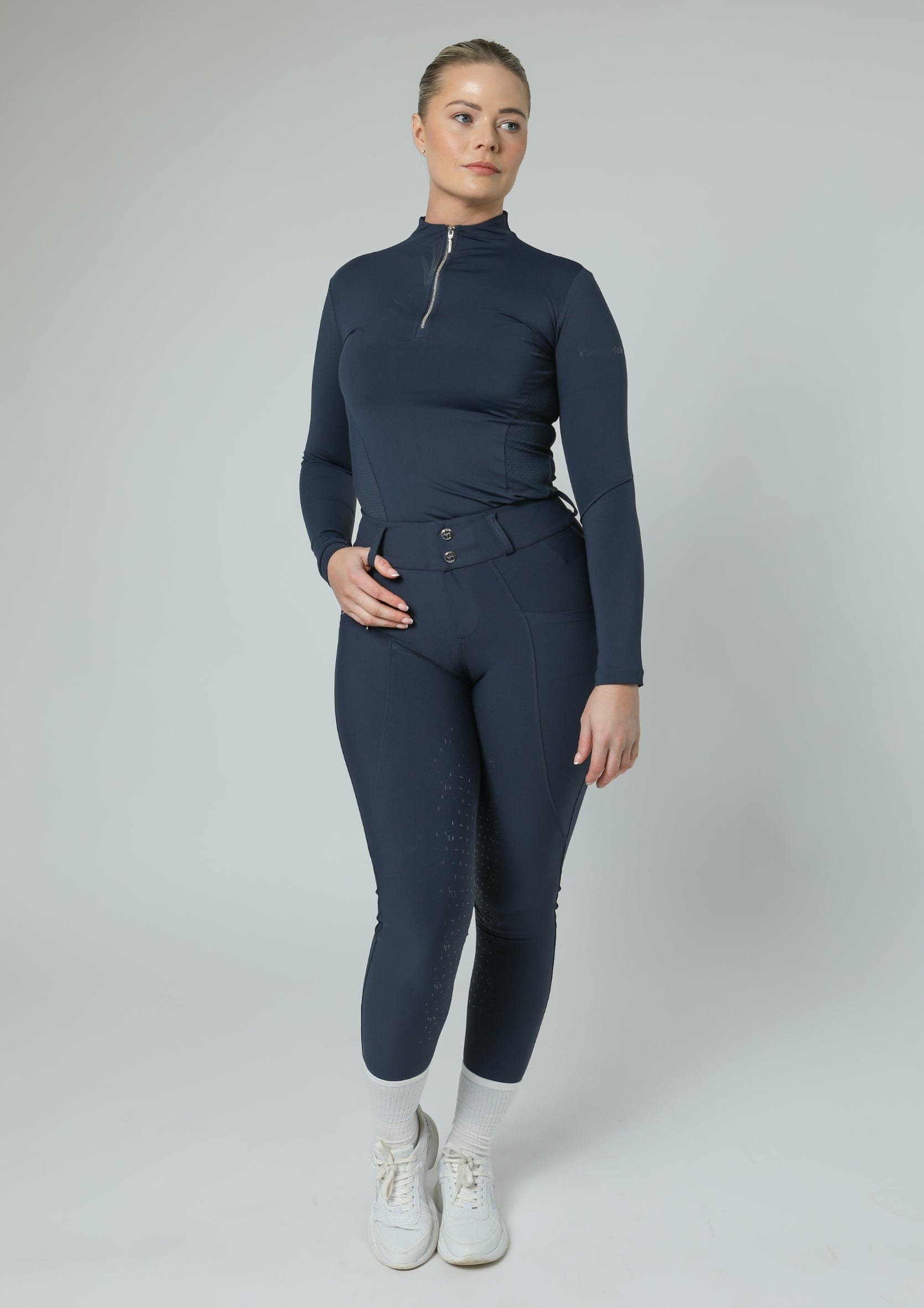 Protech Riding Breggings (Navy)