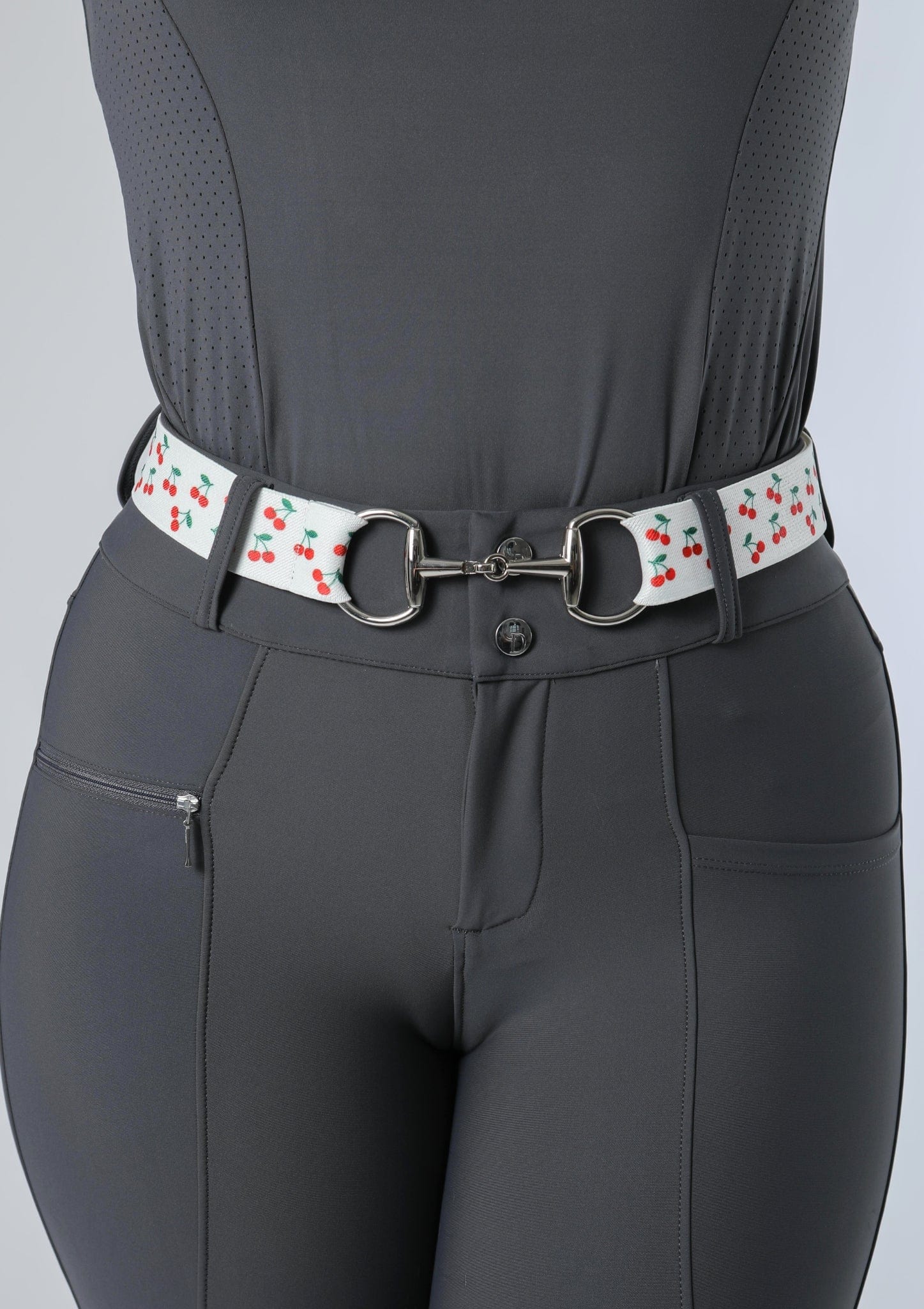 Adjustable Snaffle Belt (Cherries)