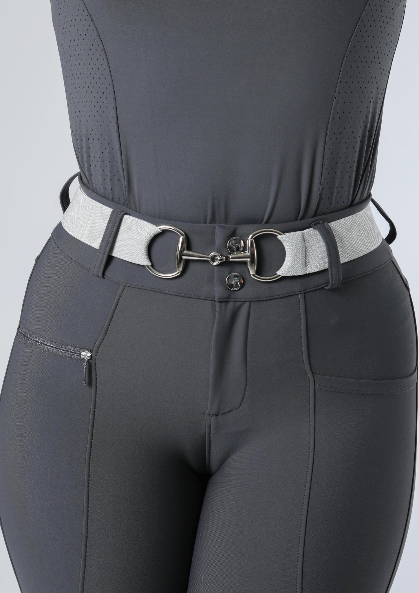 Adjustable Snaffle Belt (Stone)