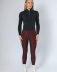 Performance Full Seat Riding Breggings (Wine)