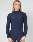 Couche de base technique à performance thermique (bleu marine)