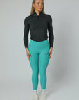 Alltags-Leggings zum Anziehen (Aqua)
