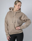 Sweat à capuche Cozi (Beige)