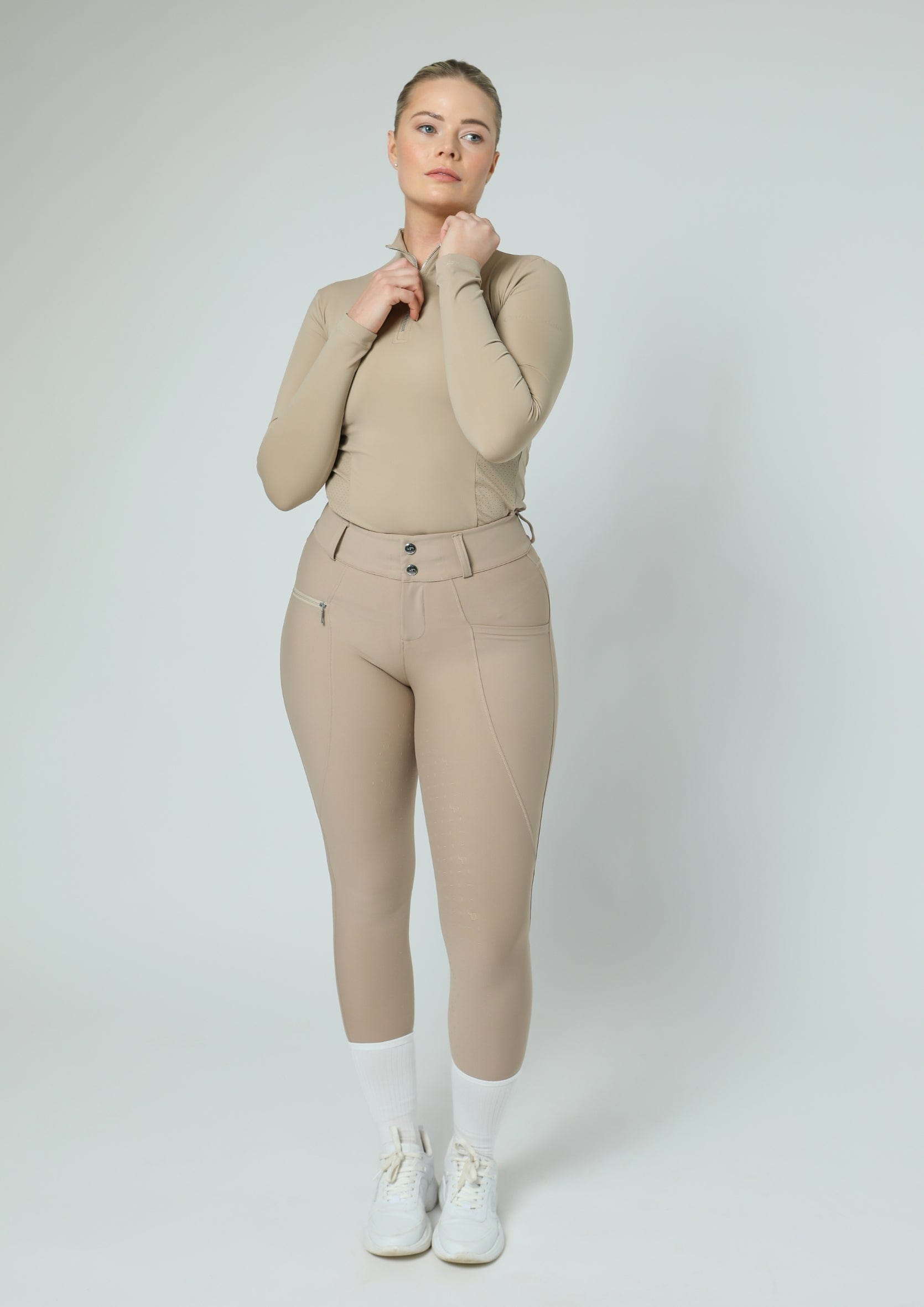 Pantalon d'équitation Protech (Beige)