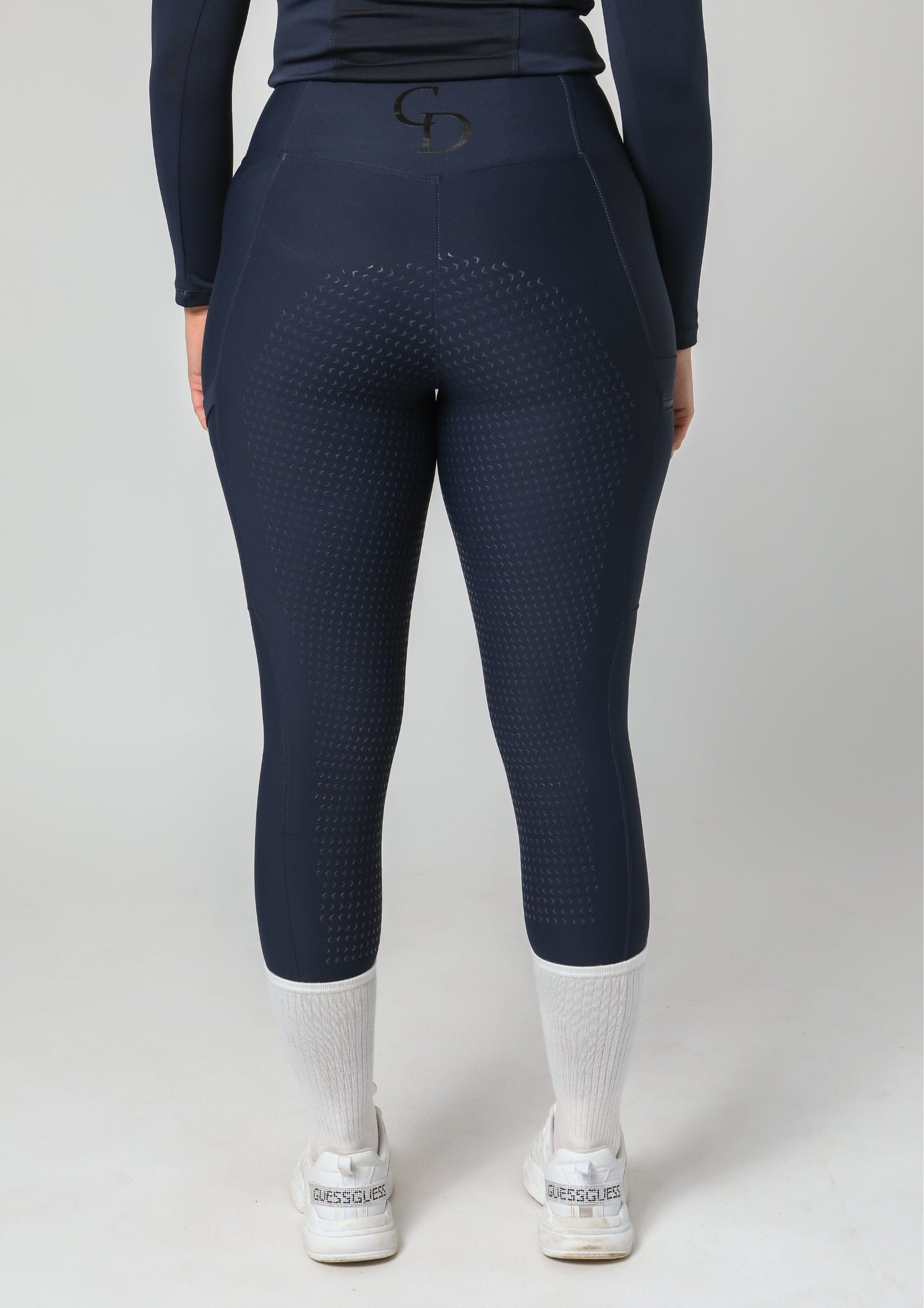 Motion Full Seat Riding Leggings (Navy)