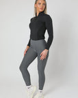 Legging à enfiler au quotidien (gris)