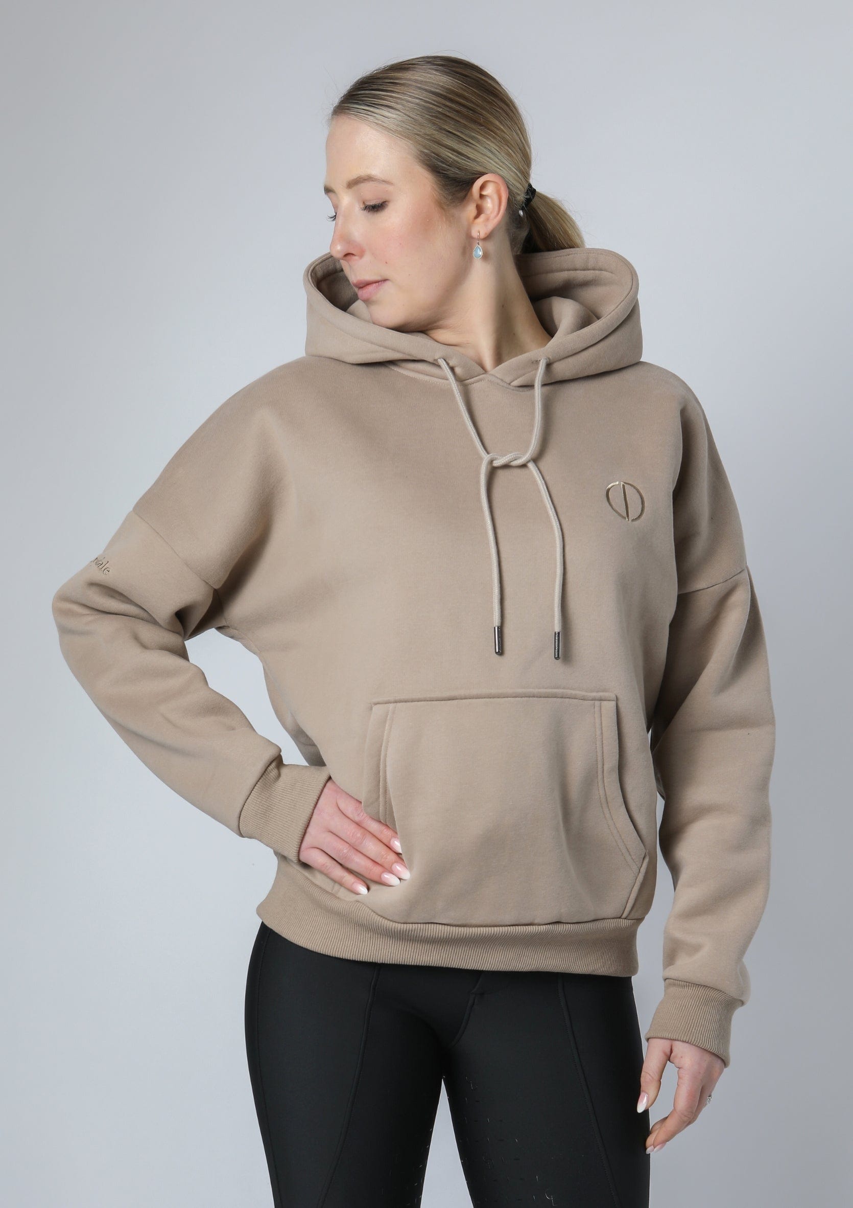 Sweat à capuche Cozi (Beige)