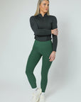 Legging à enfiler au quotidien (vert forêt)