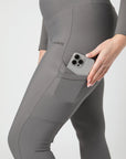Motion Reitleggings mit Vollbesatz (Grau)