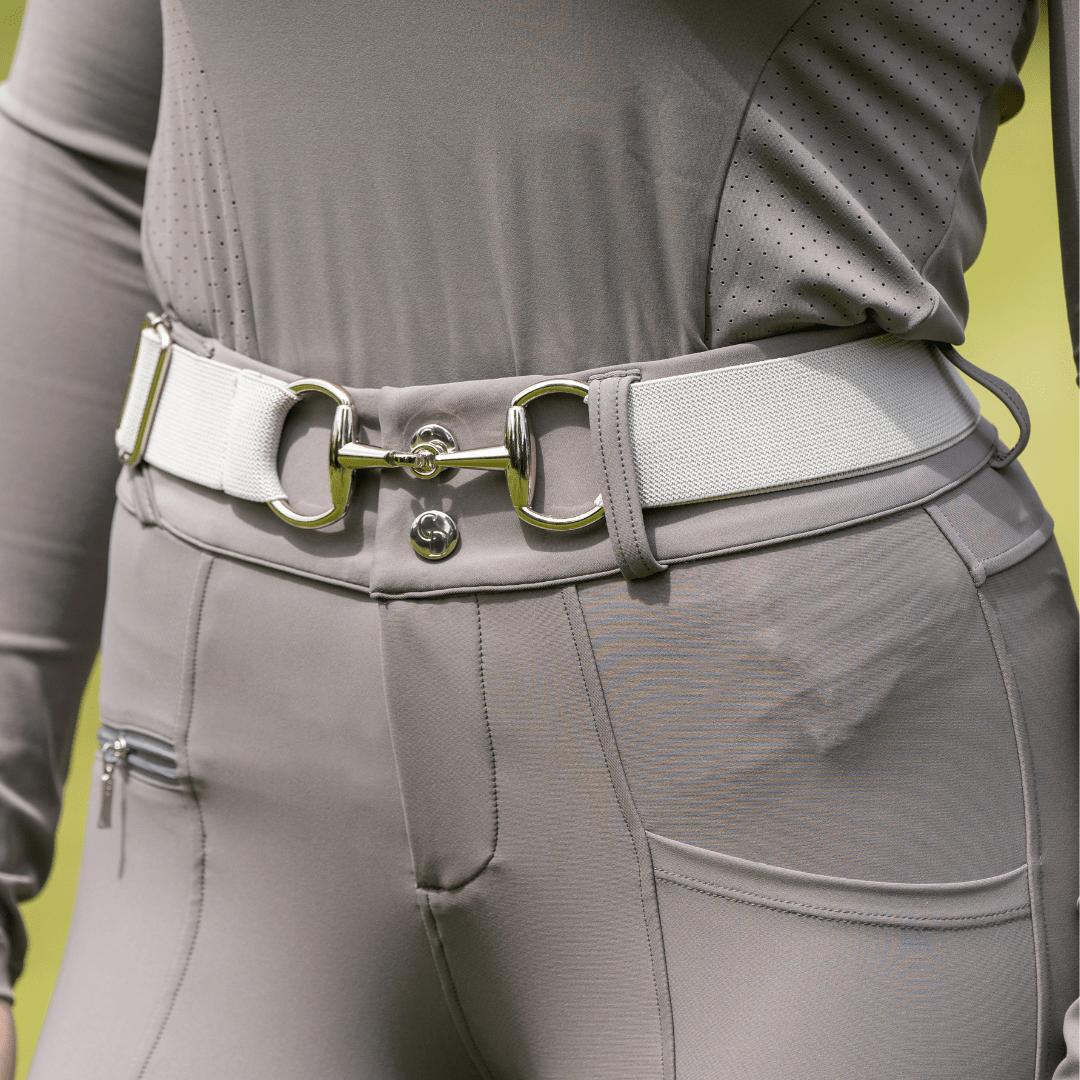 Adjustable Snaffle Belt (Stone)