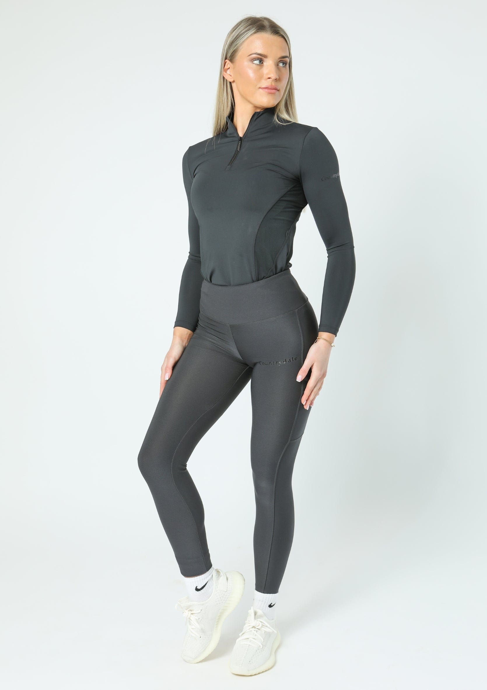 Legging à enfiler de tous les jours (anthracite)