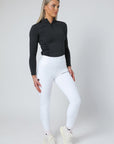 Leggings zum Anziehen für jeden Tag (Weiß)