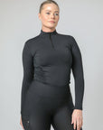Klassisches Langarm-Baselayer 2.0 (Schwarz)