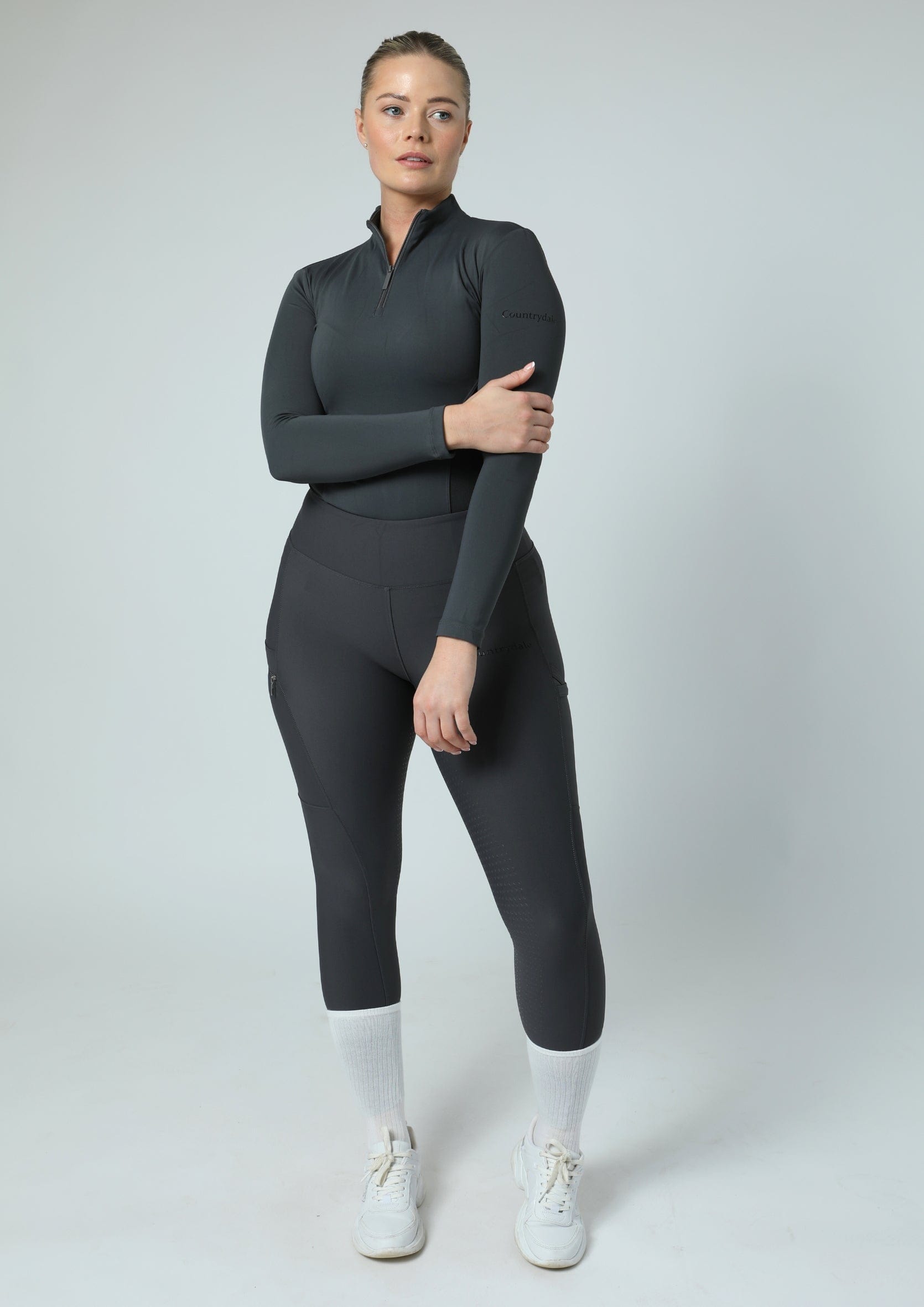 Leggings d'équitation Motion Full Seat (anthracite)