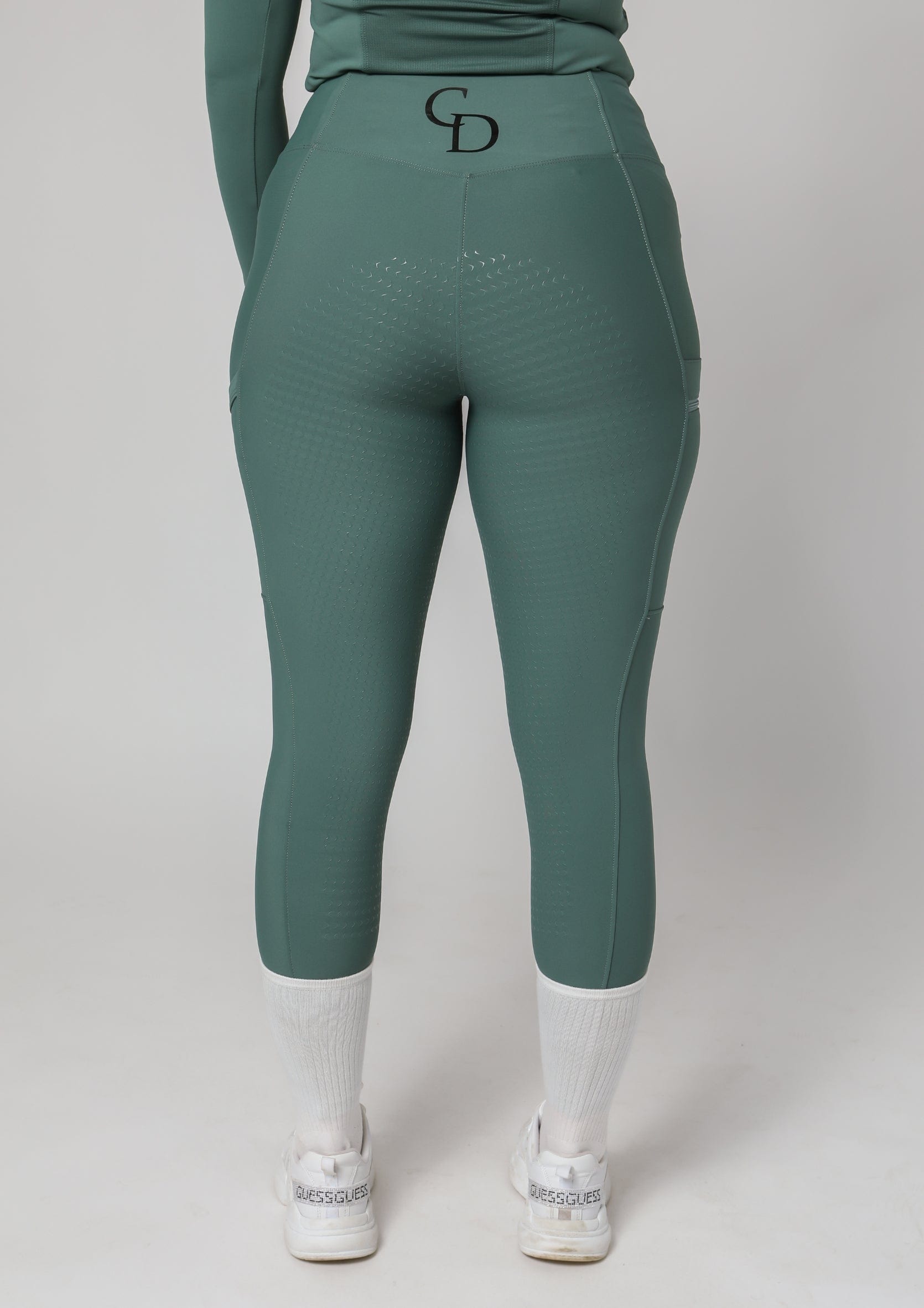 Leggings d'équitation Motion Full Seat (sauge)