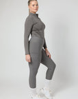 Motion Reitleggings mit Vollbesatz (Grau)