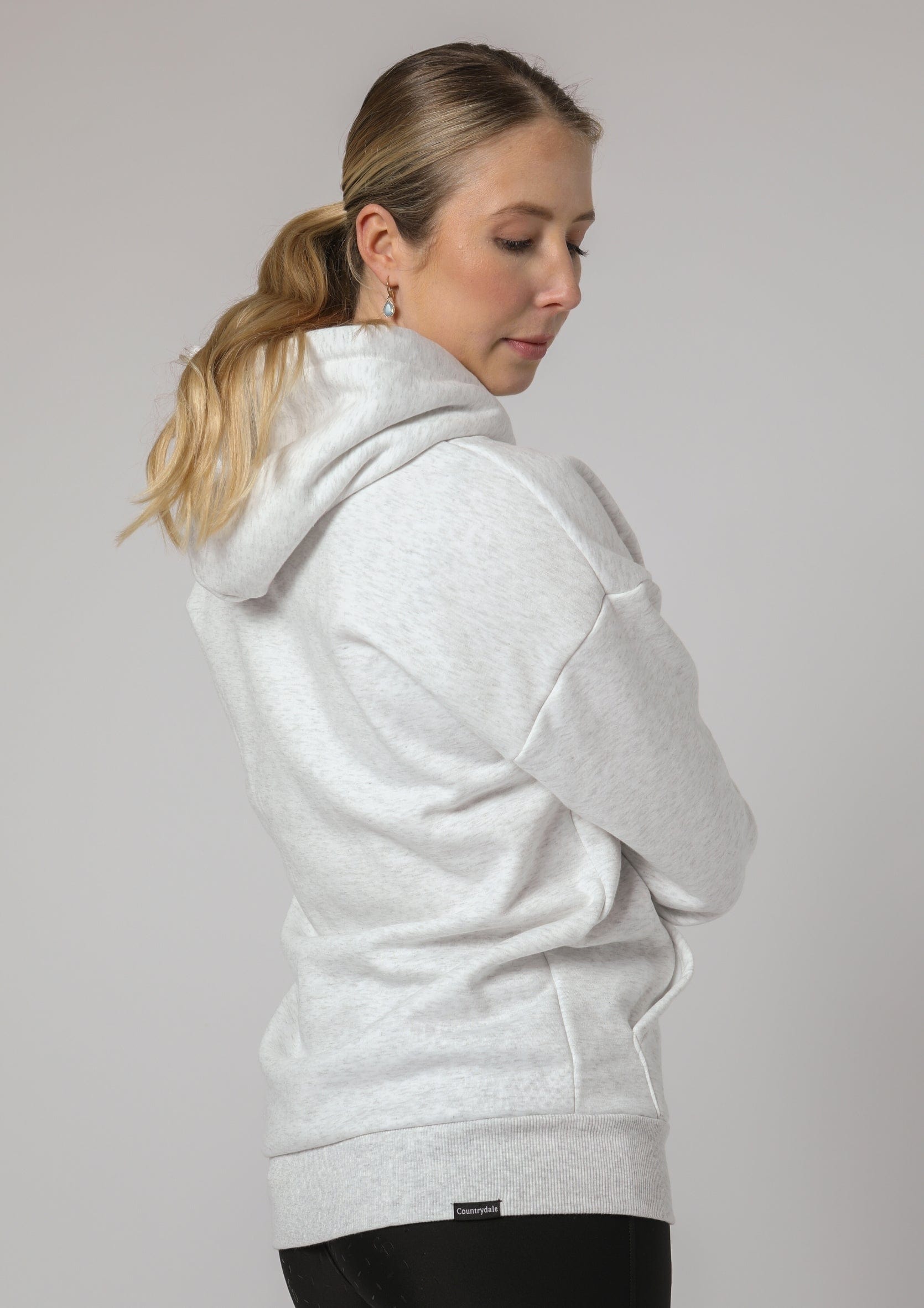 Sweat à capuche Signature (marbre)
