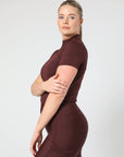 Classic Short Sleeve Base Layer 2.0 (Wine)